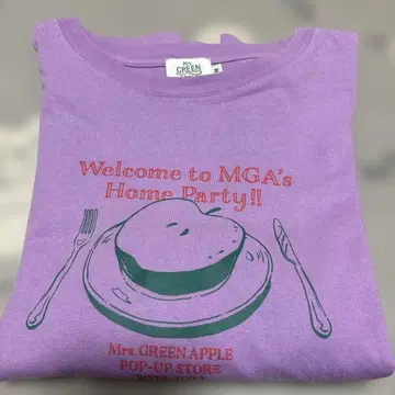 Mrs. GREEN APPLE 팝업 스토어 긴팔