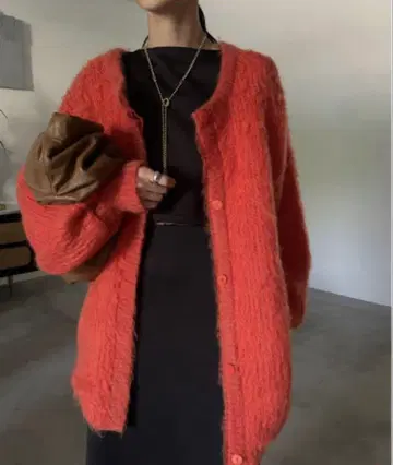 2WAY MOHAIR SHAGGY KNIT