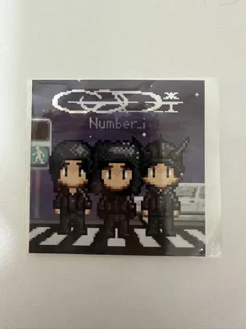 Number_i GOD_i 혜택 스티커