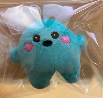 오사카 간사이 박람회 독일관 서큘러 터콰이즈 블루 봉제 인형 소