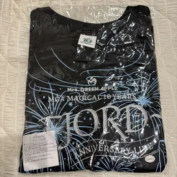 FJORD 기념 라이브 T셔츠 블랙