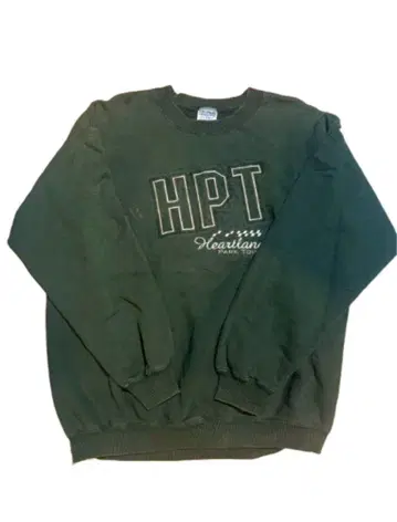 HPT Heartland 다크 그린 맨투맨