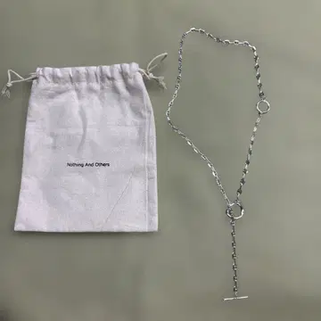 Nothing And Others 실버 체인 목걸이