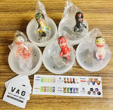 VAG 10th 나마나리 인어 가챠 소프트 비닐 전 5종 세트