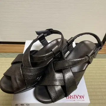 [ 컨디션 최상 ] AKAISHI 아치 피터 샌들 S 사이즈