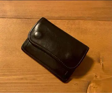 WILDSWANS 탱 지갑 코인 케이스 와일드 스완스 컴팩트 블랙