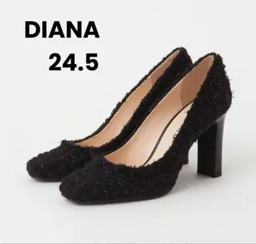 다이애나 트위드 펌프스 24.5cm