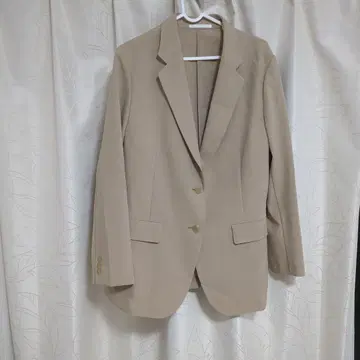 미사용 유니클로 감동 자켓 베이지 XXL