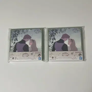 디즈니 프린세스 제일복권 오로라 공주 미니 캔버스 보드 2개 세트