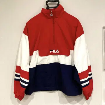 FILA 하프 지퍼 나일론 자켓