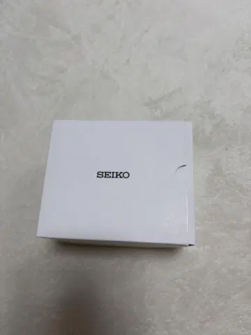 SEIKO 크로노그래프 손목시계 빨간색