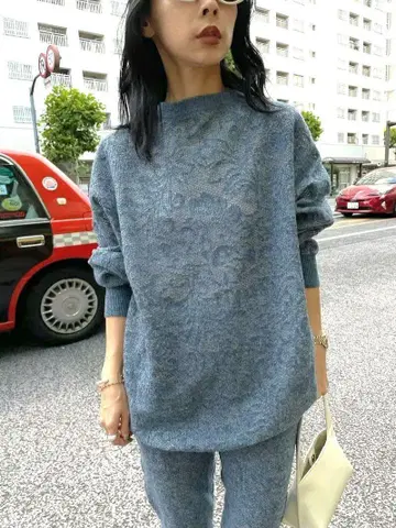 LACE LIKE KNIT TOP ameri vintage