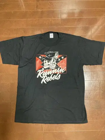90s 스컬 메시지 T셔츠 XL USA제 빈티지 할리T 밴드T