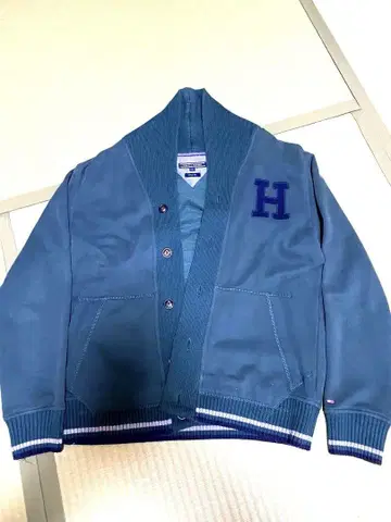 TOMMY HILFIGER 가디건 남성용 또는 여성용 오버 사이즈