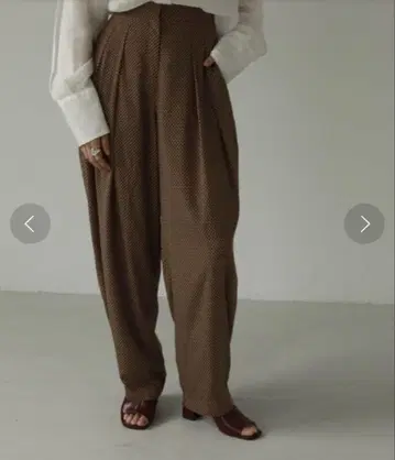 TODAYFUL 하이웨스트 도트 팬츠 size 36