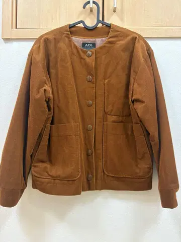 APC 코듀로이 자켓
