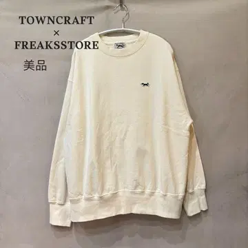 새상품급 TOWNCRAFT x FREAKSSTORE theFOX 맨투맨