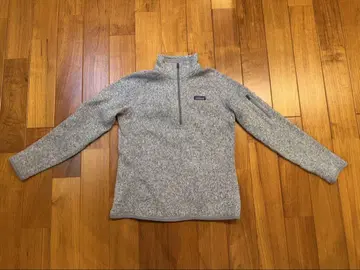 Patagonia 그레이 플리스 자켓 하프 지퍼