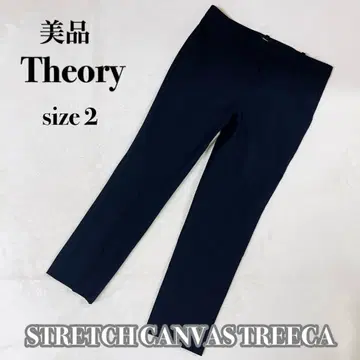 새상품급 Theory STRETCH CANVAS TREECA 슬랙스 2
