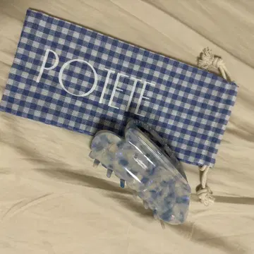 POTETE 빅 하트 클립 블루