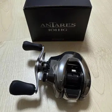 ANTARES 101HG 베이트 낚시릴 실버