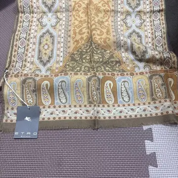 미사용 새상품 ETRO 에트로 스톨 숄 페이즐리 올 패턴