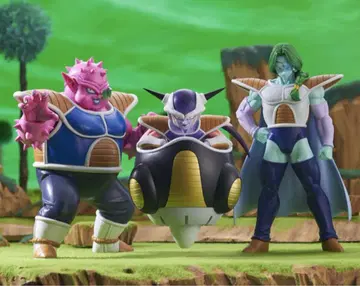 드래곤볼 1번 복권 프리저 자봉 도도리아 큐이 미개봉 새상품