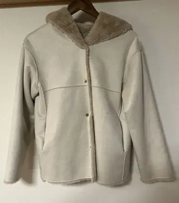 allureville 리버서블 무스탕 코트