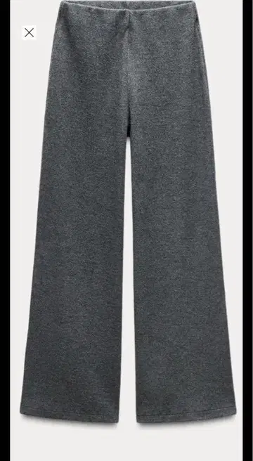 ZARA 소프트 리브 팬츠