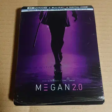 메간 2.0 4K Ultra HD+Blu-ray 스틸북 사양