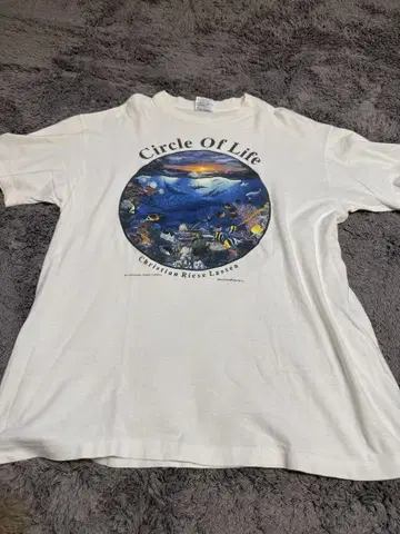 90's USA제 크리스천 라센 T셔츠