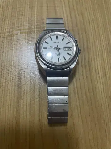 SEIKO 벨매틱 4006-7000 자동 와인딩 손목시계 실버