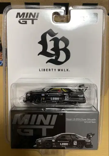 MINI GT 닛산 LB ER34 슈퍼 실루엣 lbwk