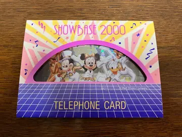 도쿄 디즈니랜드 SHOWBASE 2000 전화 카드