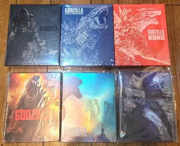 [ 미개봉 새상품 ] 영화 고질라 4k 블루레이 스틸북 3작품 세트