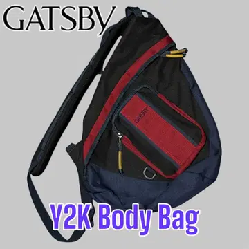 GATSBY  00s 원숄더 바디백 테크Y2K