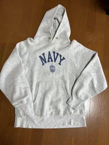 US.NAVY 리버스 위브 염색 트리코 태그