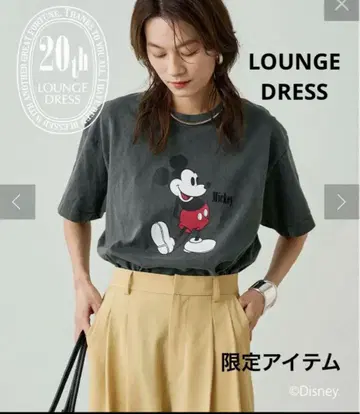 [오늘까지] GOOD LOCK SPEED 라운지 드레스 미키 티셔츠 블랙