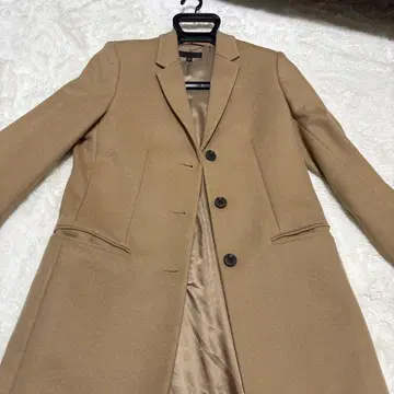 UNIQLO 베이지 체스터 코트