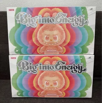 POP MART Big into Energy 봉제 인형 2개 세트