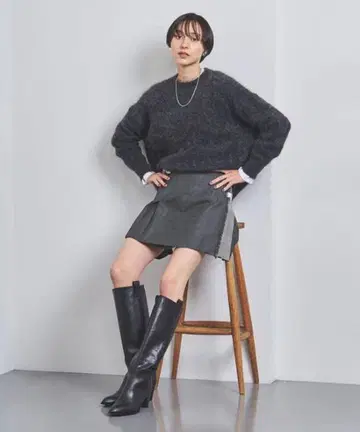 오닐 오브 더블린 마이크로 플리츠 스커트