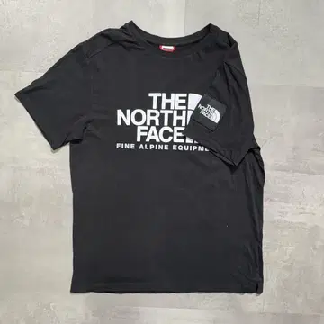 THE NORTH FACE 블랙 T셔츠