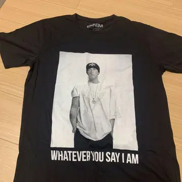 Eminem 흑백 T셔츠 L 사이즈