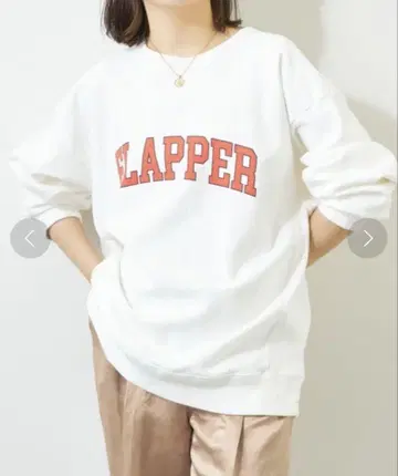 Whim Gazette FLAPPER 맨투맨 FLAPPER 트레이닝복