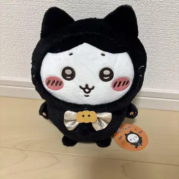 치이카와 검은 고양이 봉제 인형 하치와레