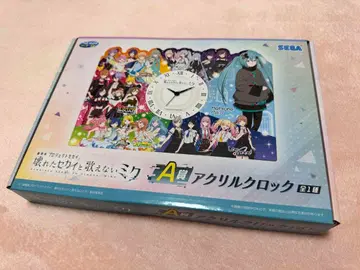 SEGA 프로세카 부서진 세계와 노래할 수 없는 미쿠 A상 아크릴 시계
