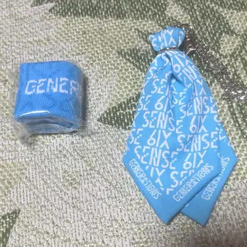 GENERATIONS 카즈하라 류토 반다나 키체인 리스트 밴드