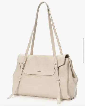 JONBAG 밀키 화이트 토트백