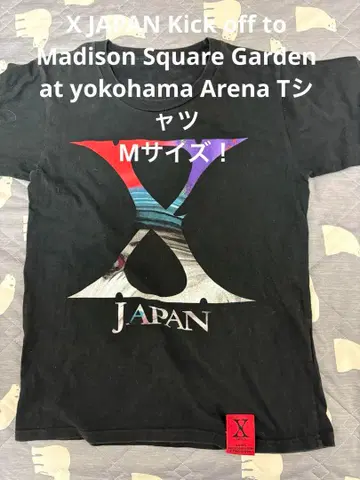 초레어 M!X JAPAN 매디슨 스퀘어 가든 at 요코하마 아레나 티셔츠