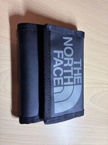 THE NORTH FACE 블랙 코인 케이스 지갑 3단 폴더형 지갑